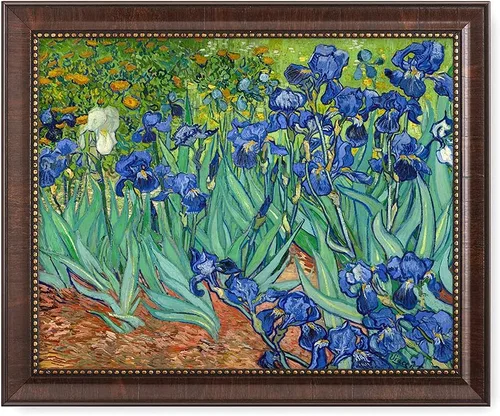 Miniatura 83 de Serie de pinturas de Vincent Van Gogh (favoritos). Reproducción de arte clásico de Van Gogh, impreso en lienzo Noche estrellada