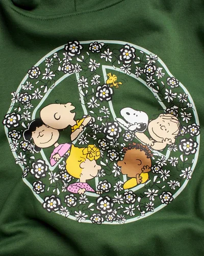 Miniatura 6 de Peanuts Mens Snoopy Sweatshirt - Vintage Snoopy and Woodstock Pullover Hoodie