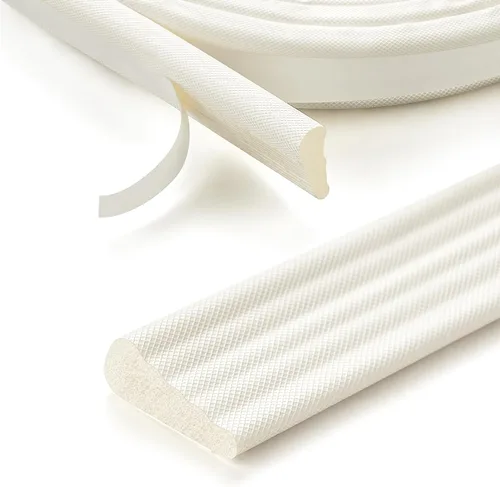 Miniatura 8 de 196 Pulgadas de Cinta de Sellado Autoadhesiva en Forma de Cuña para Puerta y Ventana - Aislamiento Insonorizante, Cinta de Espuma para Prevenir Negro