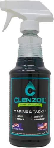 Miniatura 11 de Clenzoil Marine & Tackle - Lubricante de aceite para equipos de pesca - para carretes de cuidado de peces, motores de barcos, descensores y más