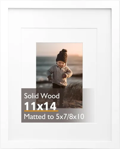 Miniatura 13 de KINLINK 3.5x5 Picture Frame, Ash Black Solid Wood Frame with Plexiglass for Table Top and Wall Mounting, Photo Frame for Horizontal or Vertical