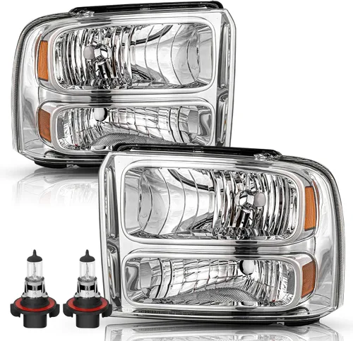 Miniatura 15 de TUSDAR Juego de montaje de faros delanteros para Ford F250 F350 F450 F550 Super Duty 2005-2007 / Ford Excursion 2005 lado del conductor