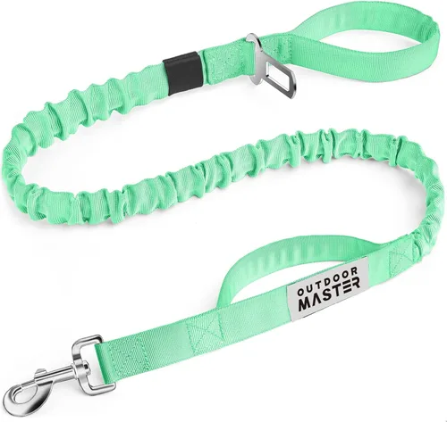 Miniatura 23 de Correa de cuerda elástica para perros Outdoormaster; para mayor seguridad y comodidad de su perro., M