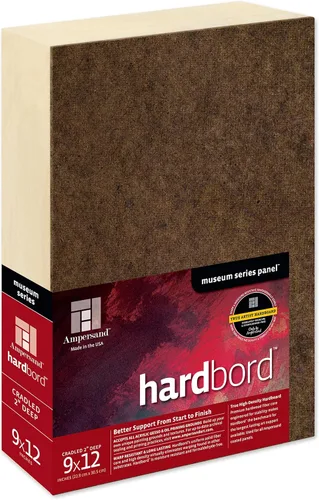 Miniatura 7 de Ampersand Art Supply Panel de Pintura de Madera Dura: Serie Museum Hardbord, 11" x 14", Perfil Plano de 1/8 Pulgada Perfil plano de 1/8 pulgadas