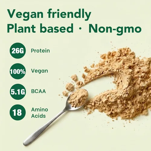 Miniatura 4 de Zammex Proteína orgánica de guisante en polvo, 0.92 oz de proteína, BCAA, a base de plantas, 100% proteína de guisante vegana, sin gluten, apto