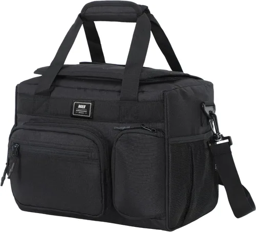 Miniatura 21 de MIER Bolsa enfriadora suave extra grande de 30 litros con abridor de botellas para camping, playa, barbacoa, comestibles, golf, a prueba de fugas
