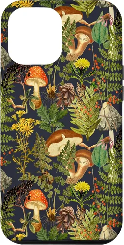 Miniatura 25 de Mushroom Woodland Scene elderberries Fungi Nature Shrooms Case for iPhone 17