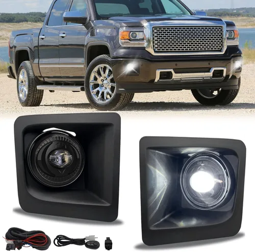 Miniatura 37 de Lámpara de luces antiniebla, compatible con Ford Expedition 1999-2002, F-150 1999-2003 y F-150 Heritage 2004, lado del conductor y del pasajero