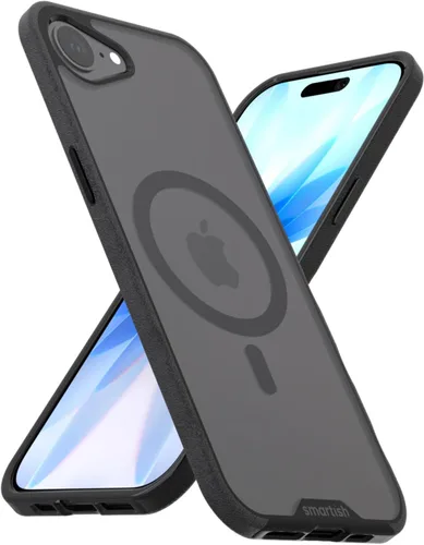 Miniatura 60 de Smartish® - Funda MagSafe transparente para iPhone 17, Gripmunk, funda delgada magnética [ligera + protectora], cubierta de agarre delgada