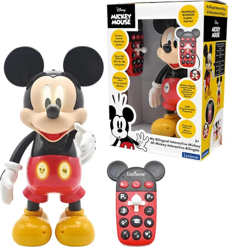 Miniatura 15 de LEXiBOOK - Powerman Jr. Robot inteligente interactivo para niños que lee en la mente, juguete para niños, baila, reproduce música, cuestionario