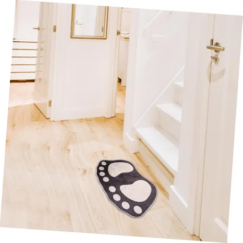 Miniatura 6 de PRETYZOOM Tapete absorbente para pies, tapete de baño, decoración del hogar, dormitorio, tapete antideslizante para el suelo, alfombra de baño
