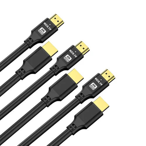 Miniatura 14 de Cable HDMI 1.5 pies, 3 pies, 6 pies, 10 pies, 15 pies, 48 Gbps, 8K a 60 Hz, 4K a 120 Hz, HDCP 2.2 y 2.3, DTS:X, HDR 10; compatible con Roku