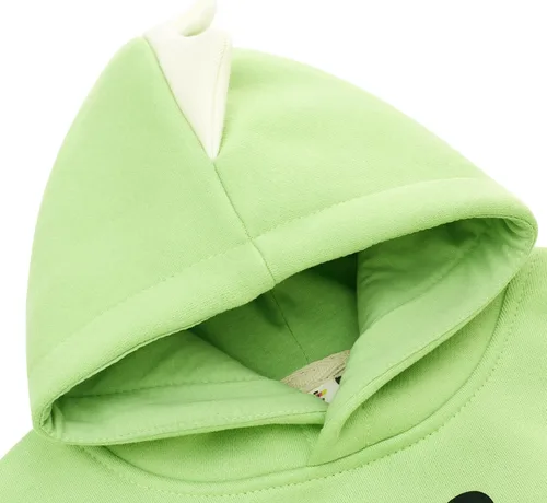 Miniatura 3 de famuka Sudadera con capucha lisa para bebé niño y niña