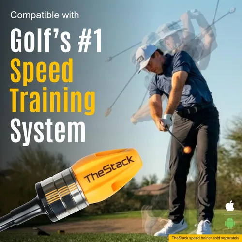 Miniatura 7 de TheStack™ Radar Monitor de Lanzamiento de Golf Sistema de Entrenamiento Basado en Aplicación y Analizador de Swing de Golf Ayuda