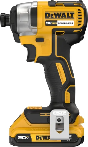 Miniatura 6 de DEWALT Atornillador de Impacto 20V MAX, 1/4 Pulgada, Batería y Cargador Incluidos (DCF787D1)