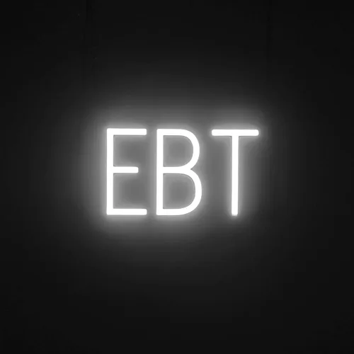 Miniatura 36 de SpellBrite Letrero de cajero automático para negocios Señales relacionadas con cajeros automáticos y EBT con aspecto de neón, luz LED verde 14.6