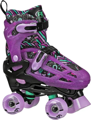 Miniatura 2 de Roller Derby Falcon 2 en 1 Combo Quad y Patines en línea para niños, tamaño ajustable