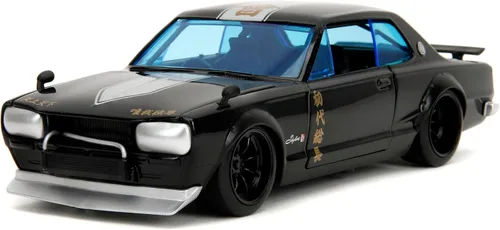 Miniatura 3 de Jada Tokyo Revengers 1:24 1971 Nissan Skyline GT-R - Coche fundido a presión y figura de Mikey de 2.75 pulgadas, juguetes para niños y adultos