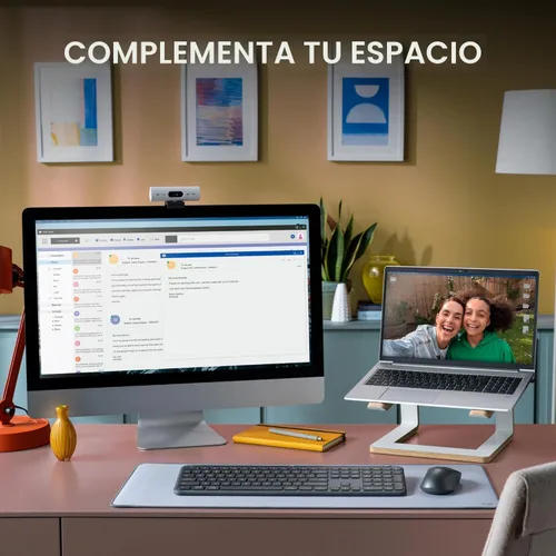 Miniatura 8 de Logitech MK955 Signature Slim - Combo de teclado y mouse inalámbricos delgados, para manos más grandes, escritura y clics silenciosos, cambia entre