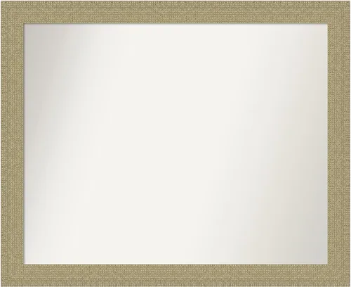 Miniatura 58 de Amanti Art Espejo de pared personalizado no biselado (24.25 x 24.25 pulgadas), marco dorado de mosaico, varios tamaños personalizados, espejo