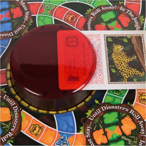 Miniatura 8 de Spin Master Games, Edición del 30º Aniversario de Jumanji, El Clásico Juego de Mesa de Aventura Familiar Basado en la Película de Acción y Comedia
