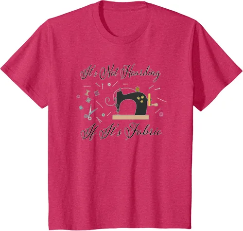 Miniatura 83 de It's Not Hoarding If Its - Camiseta de costura para acolchado, Blanco, S