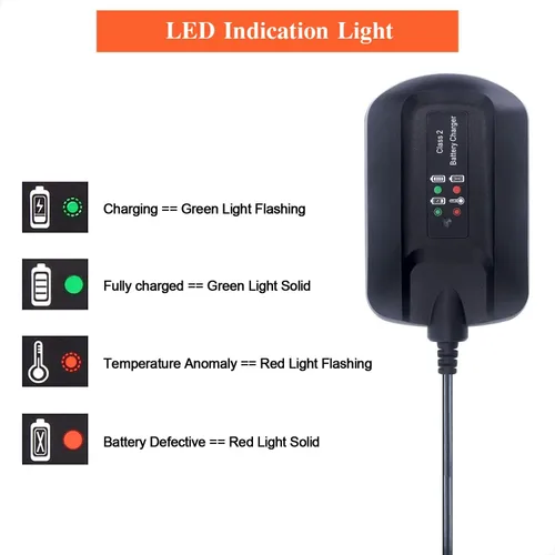Miniatura 4 de WA3742 Reemplace el cargador de batería de litio worx 20v WA3742 WA3732 para cargar la batería de litio Worx 20V MAX WA3520 WA3525 WA3512 WA3512.1