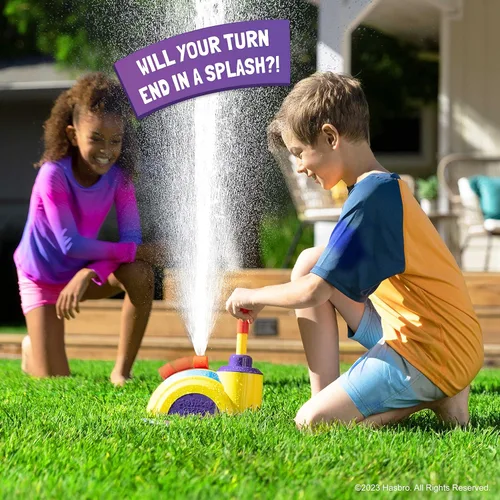 Miniatura 2 de Hasbro Pie Face Splash - Juego de rociadores de agua para niños, diversión de verano al aire libre - Juega con amigos y familiares