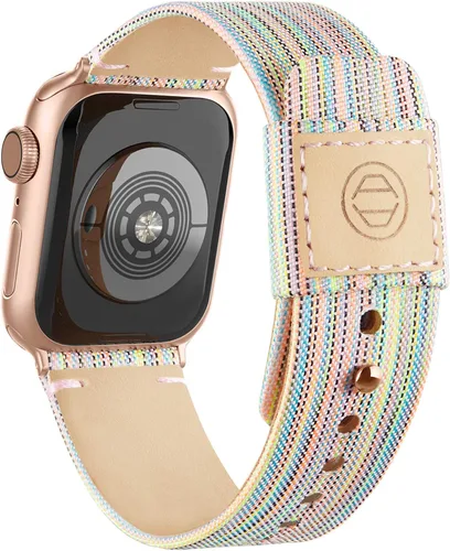 Miniatura 9 de Recoppa Correas de tela compatibles con Apple Watch de 1.929 in, 1.811 in, 1.772 in, 1.732 in, 1.654 in, 1.496 in, 1.575 in, 1.614 in, correa