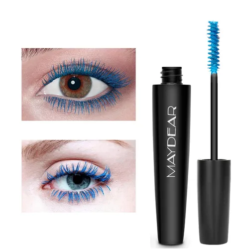 Miniatura 5 de Maydear Juego de rímel de color resistente al agua, de larga duración, libre de crueldad, maquillaje de ojos vegano para mujeres (6 colores)