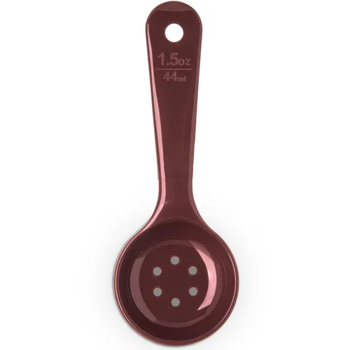 Miniatura 2 de Carlisle FoodService Products 496101 Cuchara sólida de control de porciones de mango corto 1.5 oz