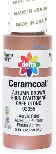Miniatura 114 de Delta Creative Ceramcoat - Pintura acrílica en varios colores (2 onzas), 2436, carbón