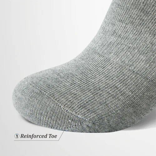 Miniatura 7 de Calcetines no Show para mujer, de corte bajo, forro invisible, antideslizantes, para barco, 6 pares