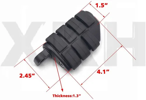 Miniatura 5 de Abrazaderas de carretera de 1.25" Estriberas de pie grandes compatibles con TRIUMPH ROCKET 3 2300CC [B00YWC7QPE]