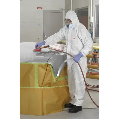Miniatura 13 de 3M 4510Overoles desechables, XL, Blanco, 25