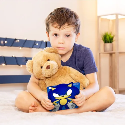 Miniatura 4 de Funda Trasera de Silicona Sonic The Hedgehog Compatible con iPad de 9ª/8ª/7ª Generación (2021/2020/2019), Funda Protectora Antideslizante de Goma