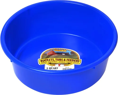 Miniatura 10 de Little Giant® Bandeja de Utilidad de Plástico Bandeja de Alimentación Cubo de Alimentación para Ganado Duradero y Versátil Fabricado en EE.UU.