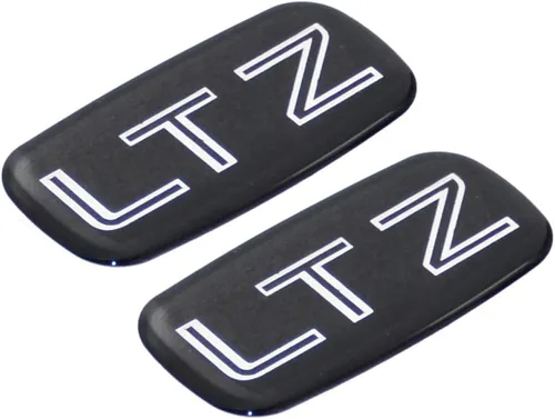 2 piezas LTZ Emblema de cabina 3D placa de identificación de repuesto para Cruze Silverado 1500 2500Hd 3500Hd Yukon Sierra Suburban Colorado