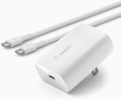 Miniatura 8 de Belkin Bloque de cargador USB C de 30 W, entrega de energía USB-C, carga súper rápida PPS - Samsung Galaxy S25, Apple iPhone 17, Air, Pro Max, iPad