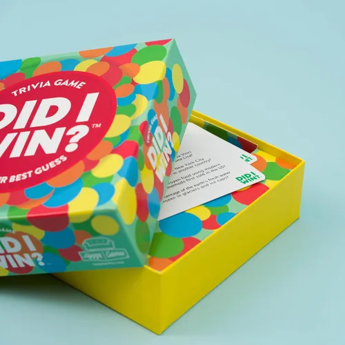 Miniatura 5 de Hygge Games Did I Win? Juego de preguntas Juegos de mesa Juegos de trivia Juegos de mesa para adultos y adolescentes Juegos familiares Hygge