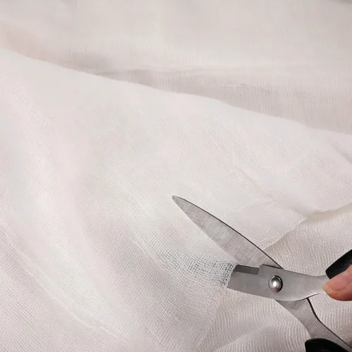 Miniatura 5 de Estopilla, reutilizable y transpirable, tejido de malla fina de algodón sin blanquear, uso para cocinar, colar, filtrar, hornear