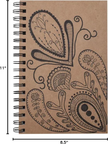 Miniatura 6 de UCreate Crea tu propia portada Diario de bocetos, Nat. Chip CVR, 11" x 8-1/2", 50 hojas