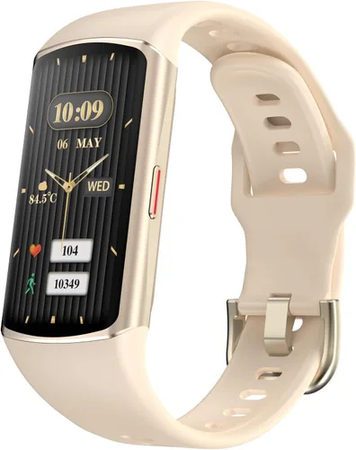 Miniatura 9 de Reloj inteligente Monitor de actividad física con monitor de frecuencia cardíaca 24/7, oxígeno en sangre, presión arterial, seguimiento del sueño