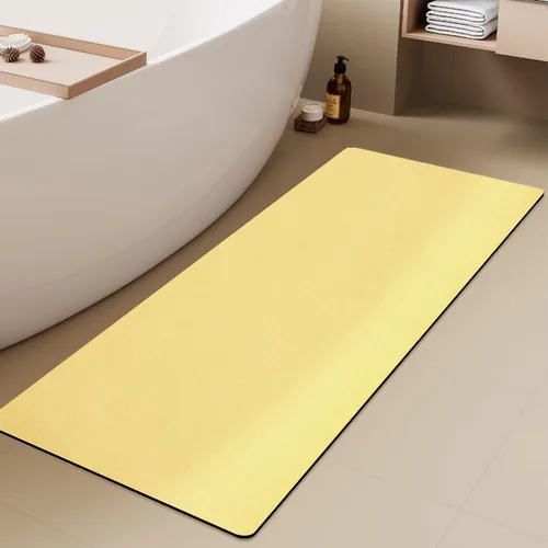 Miniatura 36 de TYUU Tapete de Baño de Halloween, Alfombra de Baño de Halloween Delgada Antideslizante de Secado Rápido Tapete de Baño de Murciélago que Cabe Debajo