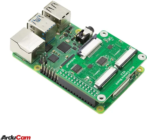 Miniatura 4 de Arducam Módulo adaptador de cámara múltiple V2.2 para Raspberry Pi 4 B/3B+/3/2
