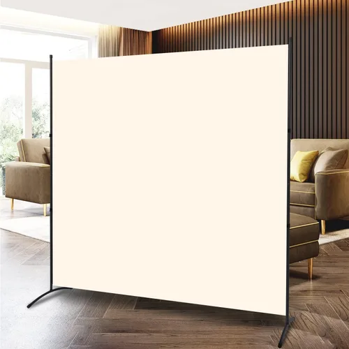 Divisor de Habitación Panel Individual Pantalla de Privacidad, 71''x72''H Divisor Grande para Separación de Habitaciones, Tela Engrosada Pantalla de