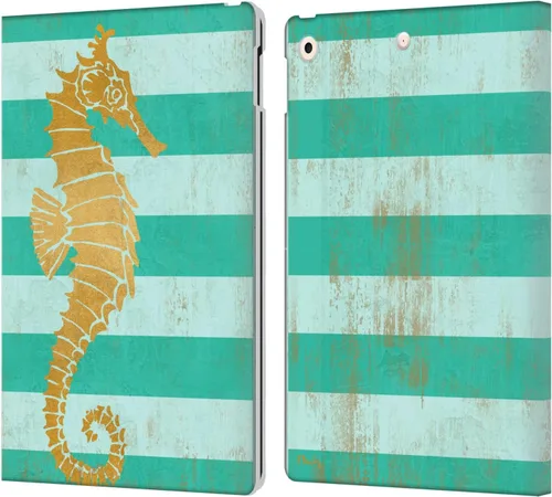 Miniatura 24 de Head Case Designs Funda de piel con licencia oficial de Paul Brent Agate Mermaid Coastal Book Wallet compatible con Apple iPad 10.2 2019/2020/2021