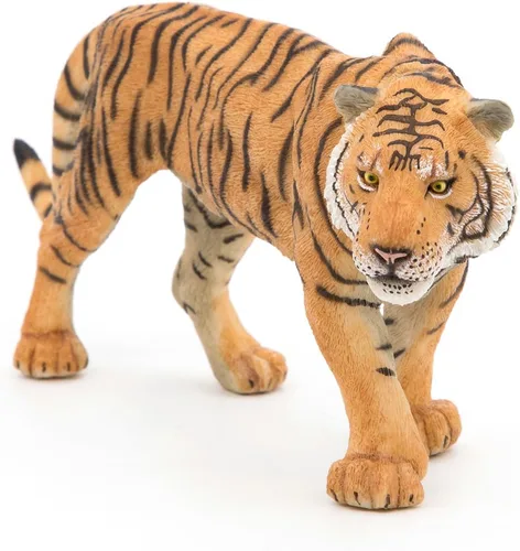 Miniatura 5 de Papo -Pintado a mano - Figurita -Wild Animal Kingdom - Tigre -50004 -Coleccionable - para niños - Adecuado para niños y niñas- a partir de 3 años