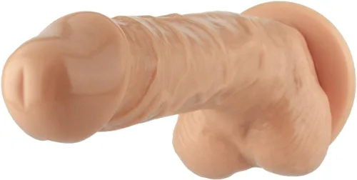 Miniatura 6 de Pene de silicona realista de 8 pulgadas con ventosa, consolador, Piel, 1, 1 Carne