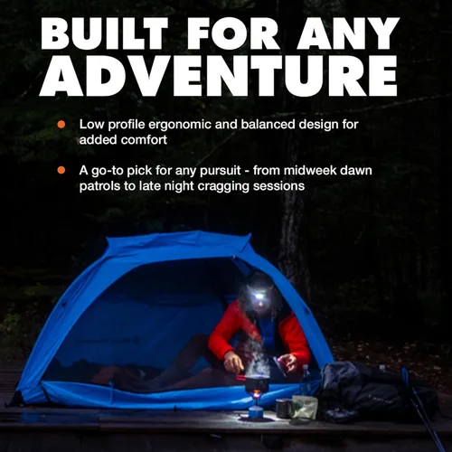 Miniatura 5 de BLACK DIAMOND Spot 350 - Linterna frontal 350 lúmenes de brillo, regulable Impermeable y duradera Funciona con 3 pilas AAA (incluidas)